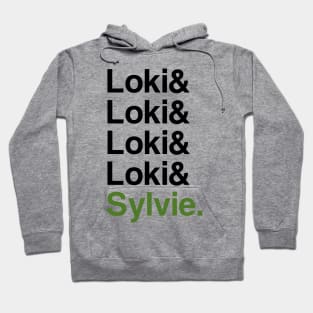 Loki & Sylvie Variants (light) Hoodie